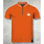 CAMISA UNISSEX MANGA CURTA AGROPIL LARANJA GOLA PADRE