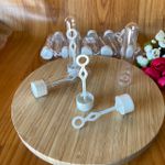 Tubete Bolha Sabão 13CM Branco - 13cm 
