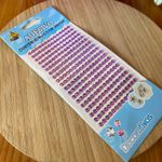 Cartela Adesiva Strass 5mm Lilás 266un