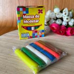 Massinha De Modelar Gatte Kids 65g com 6 cores sortidas