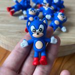 Pingente Emborrachado Sonic 3d 7 cm