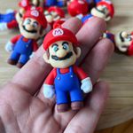 Pingente Emborrachado Mario Bross 3d 7cm