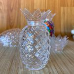 Baleiro Abacaxi 5x9cm Transparente 5 unidades