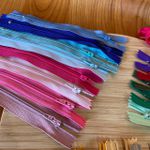Zíper Comum 15 cm Com 10 Unidades