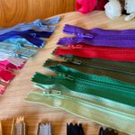 Zíper Comum 15 cm Com 10 Unidades