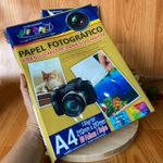 Papel Foto Adesivo Matte 130g Off Paper - 50 folhas 