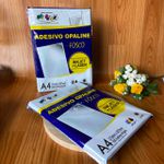 Papel Adesivo Opaline A4 Fosco Off paper - 100 folhas 