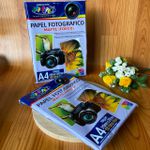 Papel Foto A4 108g Matte Off paper - 100 folhas