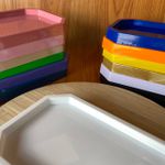 Bandeja Decorativa Lapidada 19x13cm Unidade