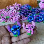 Kit Emborrachado Stitch e Angel Com Coco - 10un 