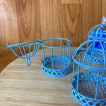 Gaiola de metal Azul Bb Aromada 9cm - 12un 