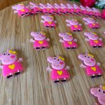 Aplique Emborrachado Peppa Pig Fada Pacote com 10 Unidades