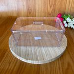 Caixa Acrilica Retangular 20x12cm Transparente