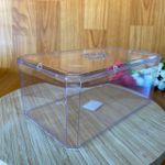 Caixa Acrilica Retangular 20x12cm Transparente