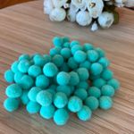 Pompom 1CM Tiffany - Cores Aproximadamente 100un