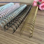 Wire-o Duplo Anel 2x1 A4 – 23 Anéis 5/8" (15,9mm) – Capacidade até 120 Folhas 75g