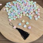 Entremeio Coração Amora 1,5cm – 10 unidades