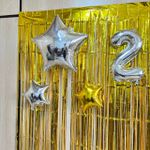 Kit Painel 2026 - 8 Peças (Prata/Ouro)