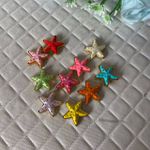 Aplique Estrela do Mar 2,5cm Color Sortido - pacote com 10 unidades