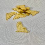 Aplique espelhado 4cm Rei leão - pacote com 10 unidades