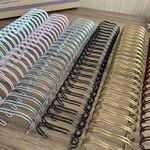 Wire-o Duplo Anel 2x1 A4 – 23 Anéis 11/4" (31,8mm) – Capacidade até 270 Folhas 75g