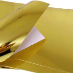 Papel Especial Laminado A4 250g – Dourado (10 folhas) – Masterprint