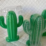 Baleiro Plásstico Cactus 6x9cm Verde 10un