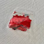 Confete coração 1,5cm 10g vermelho