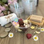 Mini Banheira Acrílica 9cm Cristal – Pacote com 10 Unidades