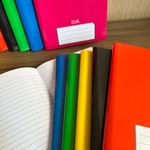 Caderno Brochura Pequeno 1/4 com Pauta – 96 Folhas