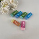 Kit borrachas coloridas 6 unidades Jelly