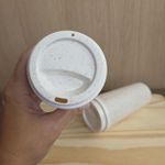 Copo Ecologic Marmorizado Bucks com Tampa - 450ML