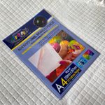 Papel Vinil Filme Adesivo Branco Matte Off paper 90g 10 folhas 