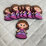 Aplique Emborrachado Princesa Sofia 4x2,7cm - 10 unidades