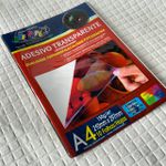 Papel vinil 150g transparente OFF PAPER resistente à água - pacote com 10 folhas