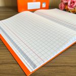 Caderno Brochura Grande Quadriculado – 96 Folhas