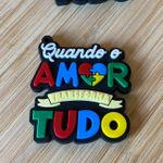 Emborrachado frase autismo 5 cm 10 unidades