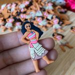 Emborrachado Moana Corpo 5cm 10 unidades