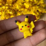  Aplique Emborrachado Pokémon Pikachu 2,5x2cm