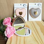 Espelho de Bolso Coração Interponte - Tam. 3,6 cm