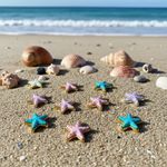 Aplique Estrela do Mar 2,5cm - 10 unidades