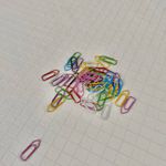 Clips para papel colorido Tam:anho 2/0 linha soul BRW CL2051 - 50 unidades