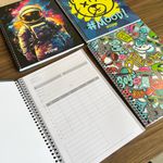 Caderno Espiral Flow 15x1 – 240 Folhas