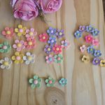 Aplique Resina Flor - 1,5cm - 2,5cm - 10 Unidades