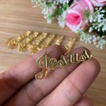 Aplique Espelhado Jesus - 10 Unidades 4cm