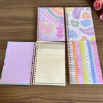 Caderno Espiral La Crème Pequeno 1/4 - 80 Folhas