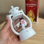 Lanterna de Natal Boneco de Neve 5,8x2,6cm