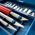 Kit Estilete de Precisão Profissional 13 Peças (15cm) - BOX KNIFE SET