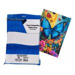 Papel Fotográfico Matte Fosco A4 - 230g - 100 Folhas