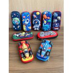 Estojo de Poliéster 22x9x4cm com Estampas 3D